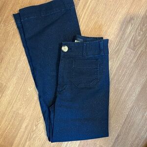 Anthropologie Maeve Colette Sparkle Denim 23 tall